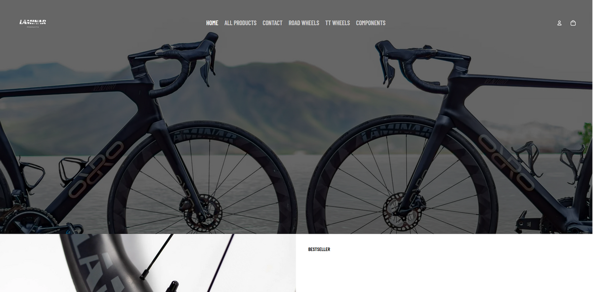 Laminar Products website